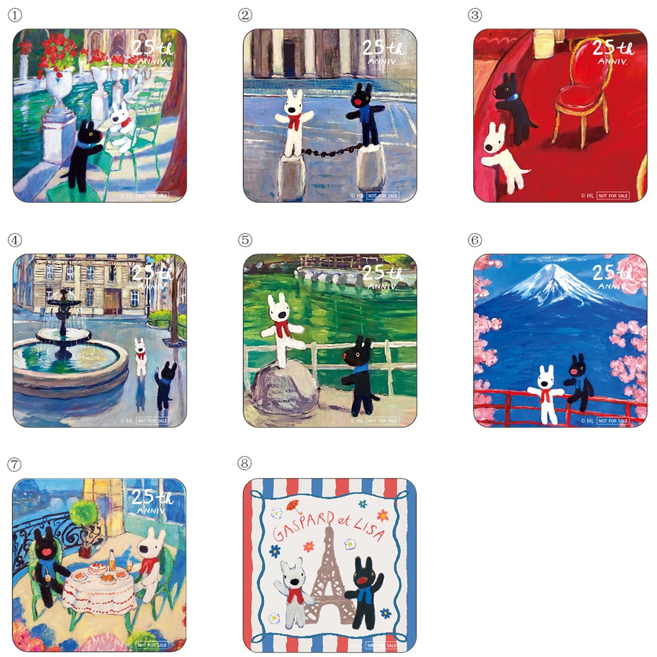 リサとガスパール POP UP マルシェ in GINZA｜日本語版出版25周年