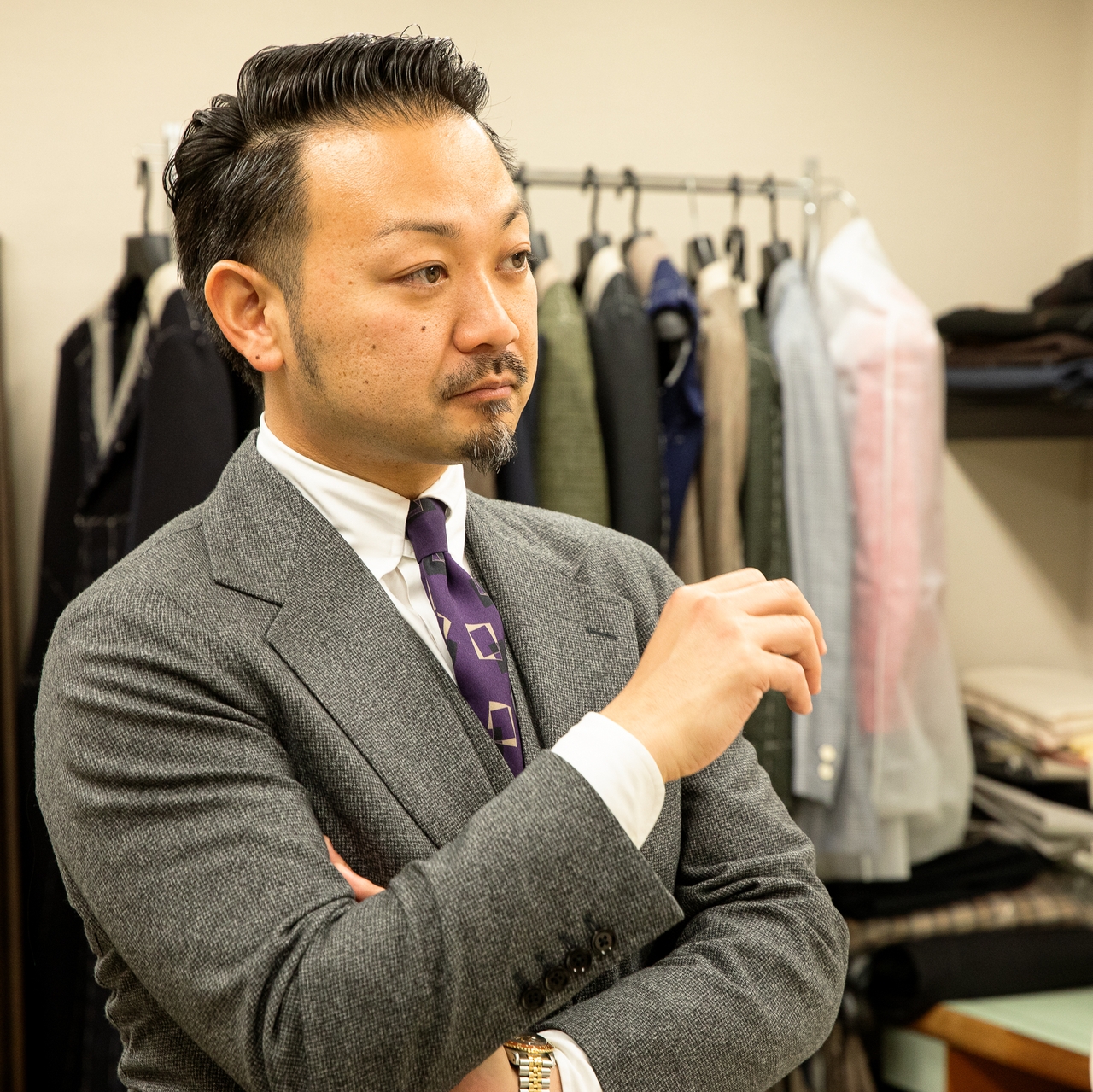 松屋銀座で仕立てる究極のビスポークスーツ | Matsuya Ginza