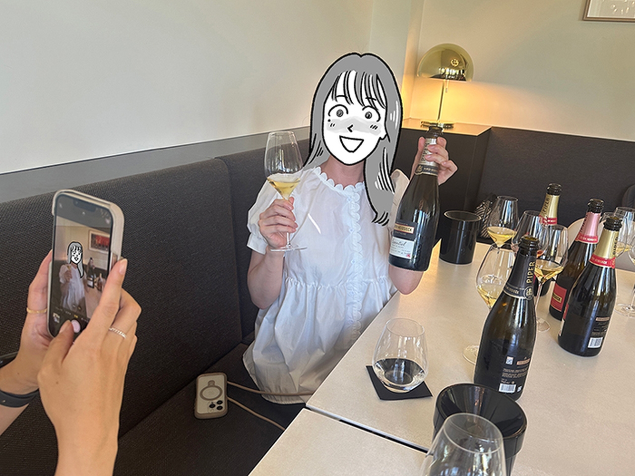 松セン5｜パン娘が挑戦！松屋銀座 開店100周年記念限定シャンパン造り