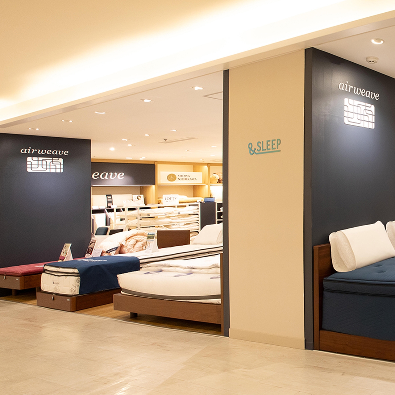 松屋銀座6F ＜＆SLEEP＞｜スリープアドバイザーによる睡眠環境